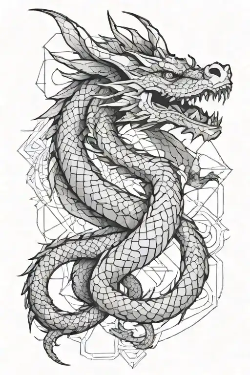 Geometric Dragon