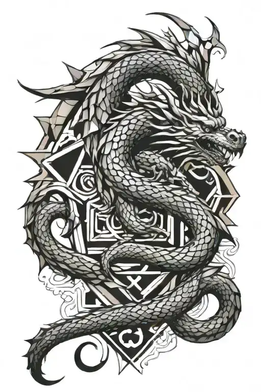 Geometric Dragon