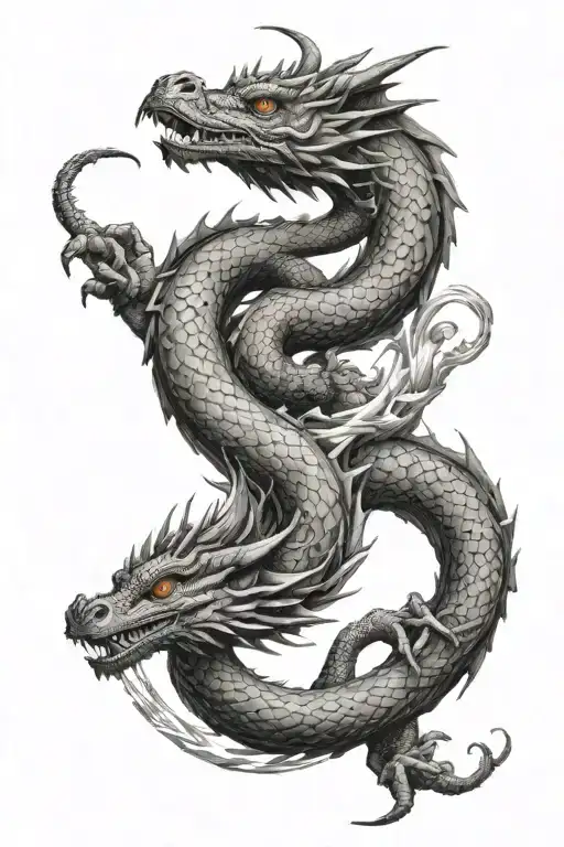Dragons Arm Holding Yin And Yang Symbol For Forearm