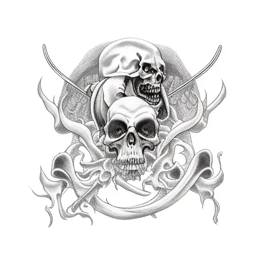 Grim Reaper With A Baby Scythe