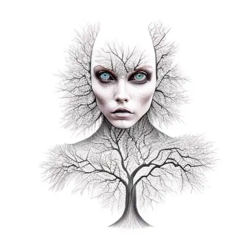 Tree Body Woman