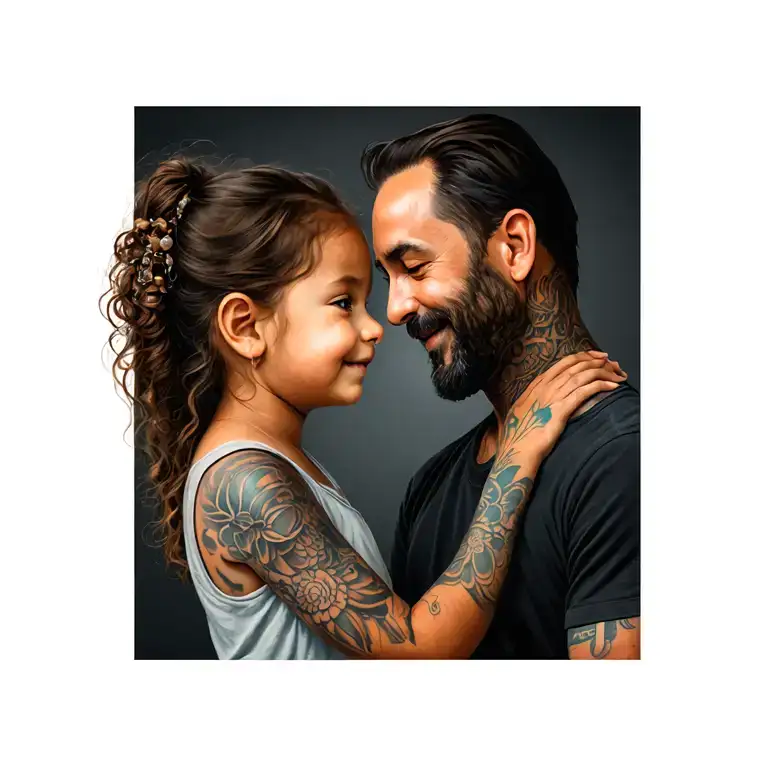 Dad And Daughter