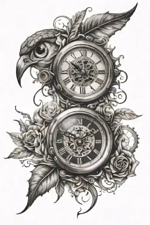 Clock Eyes And Resilience Inspired