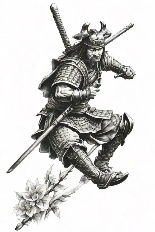 Japanese Samurai Warrior