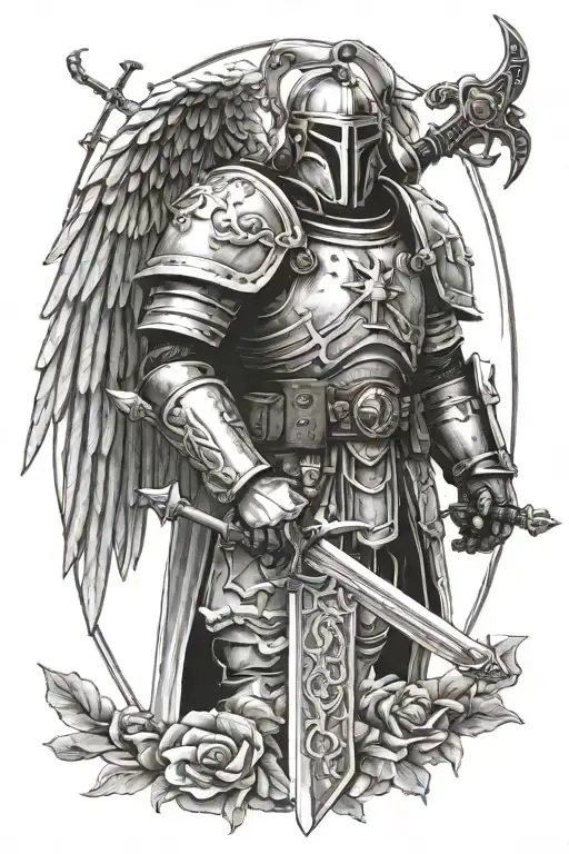 Warhammer 40K Angel Knight