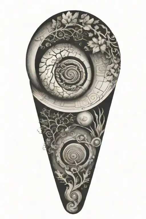 Sisyphus And Fibonacci Spiral