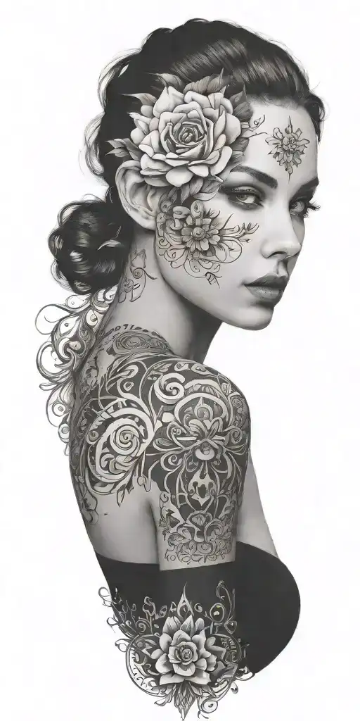 Sensual Woman Posing