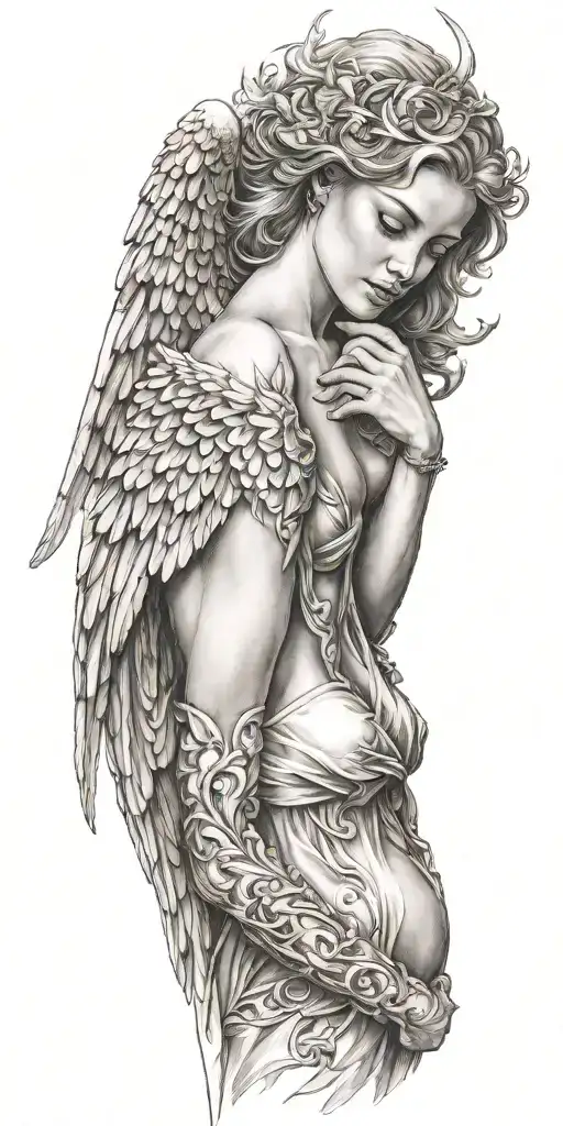 Angel Woman In Love