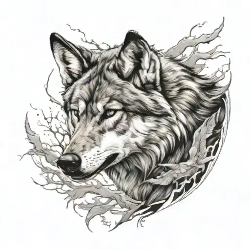 The Wolf Protects The Warrior