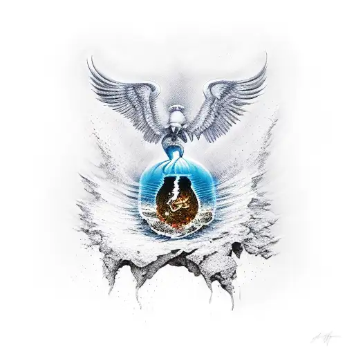 Dedaoulus Whatcing Icarus Fall And His Windows Melting