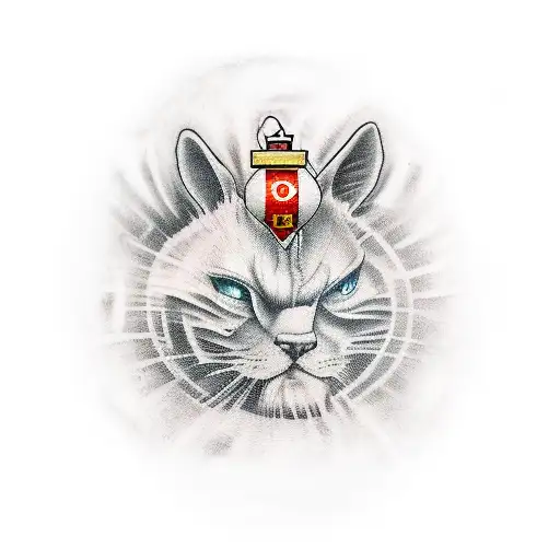 A Realistic Tattoo Of A Video Game Character Exploring Different Countries