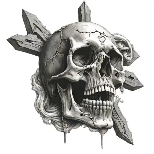 Skull And Cross