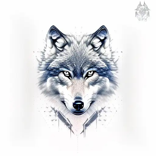 Wolf Warrior Face
