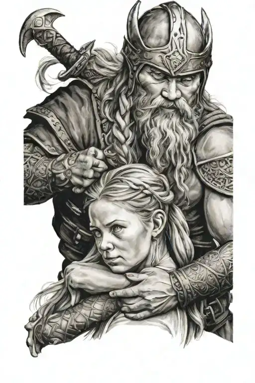 Viking Hug Daughter