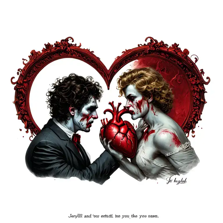 Jekyll And Hyde Fighting Over My Heart