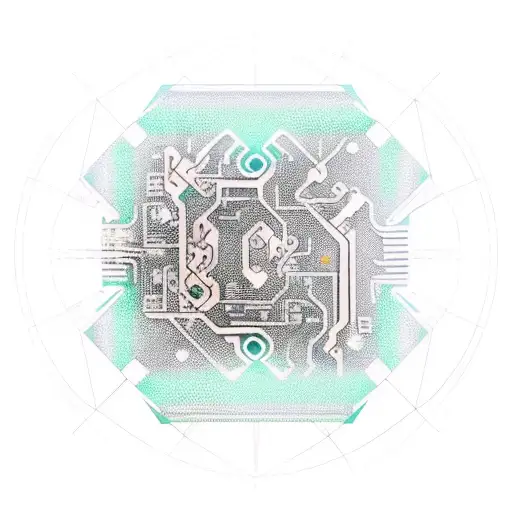 Circuit Board Tattoo Design Based Off Of A Cyberpunk Styled Distopian World