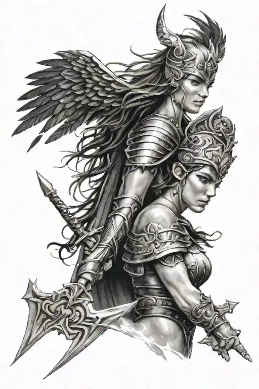Valkyrie Warrior Woman