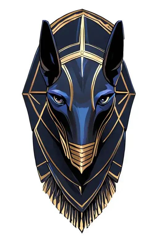 Anubis With Blues
