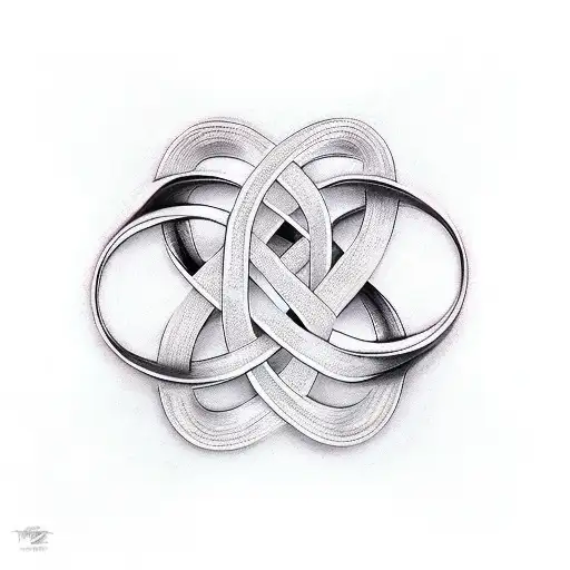 Infinity Symbol With The Names Kavia And Kaizen