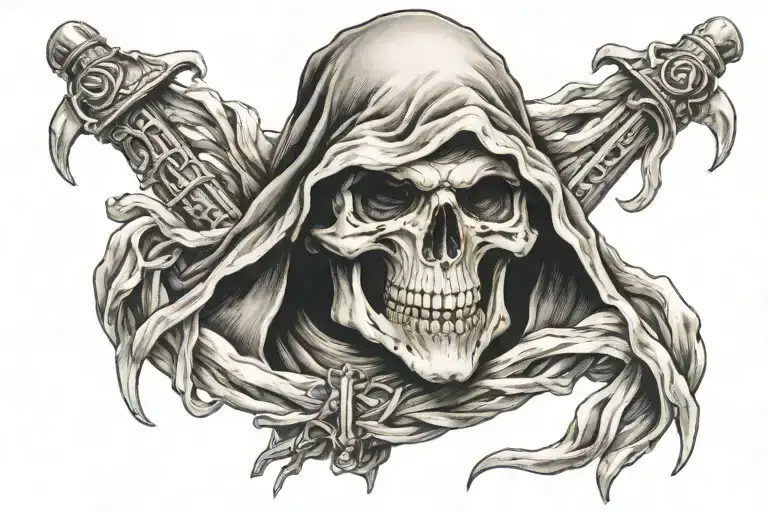 Reaper Is Flag Intertwined