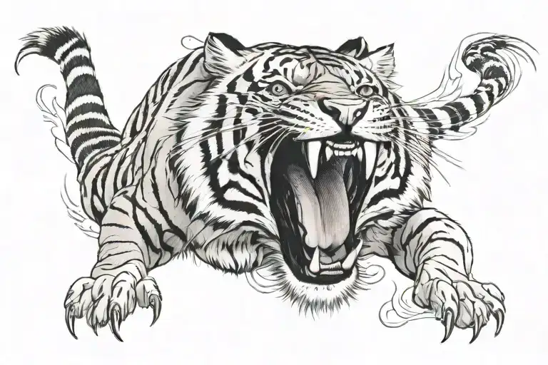 Pectoral Tiger Inspired