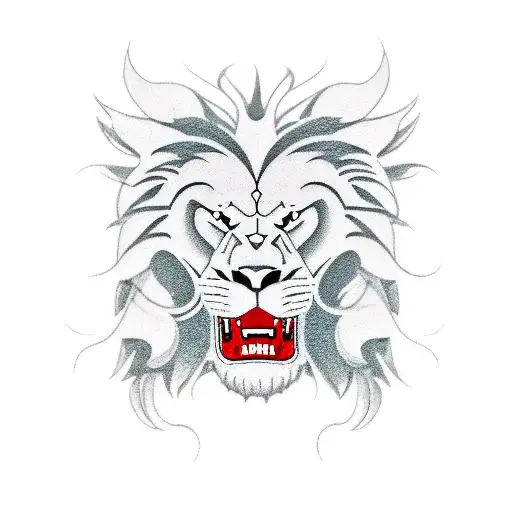 Technology And Computers Lion And Dragon