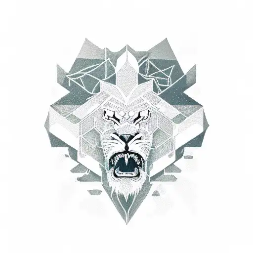 Programming Technology And Computers Lion And Dragon