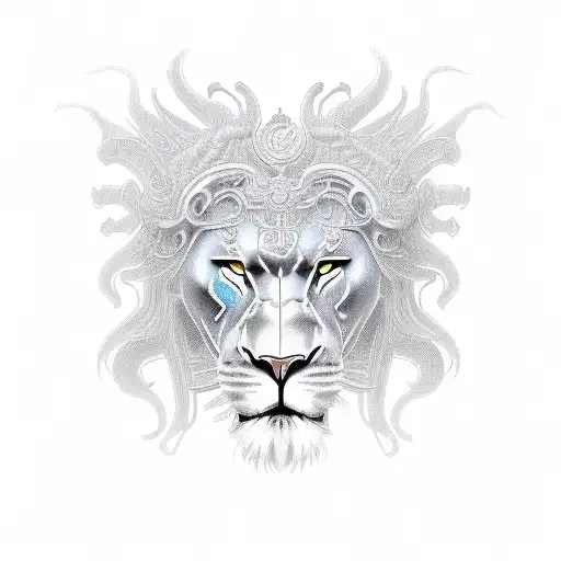 King Programming Technology And Computers Lion And Dragon