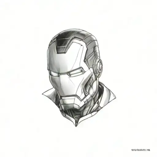 Iron Man Holding A Baby