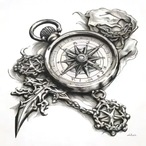 Compass And Cross