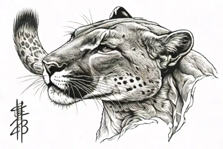 Injured Mountain Lion