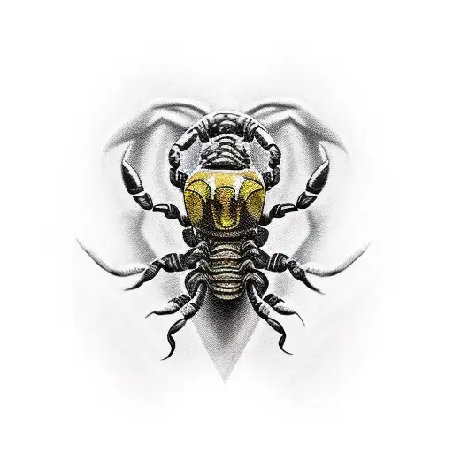 Scorpion Half Real Half Cyber