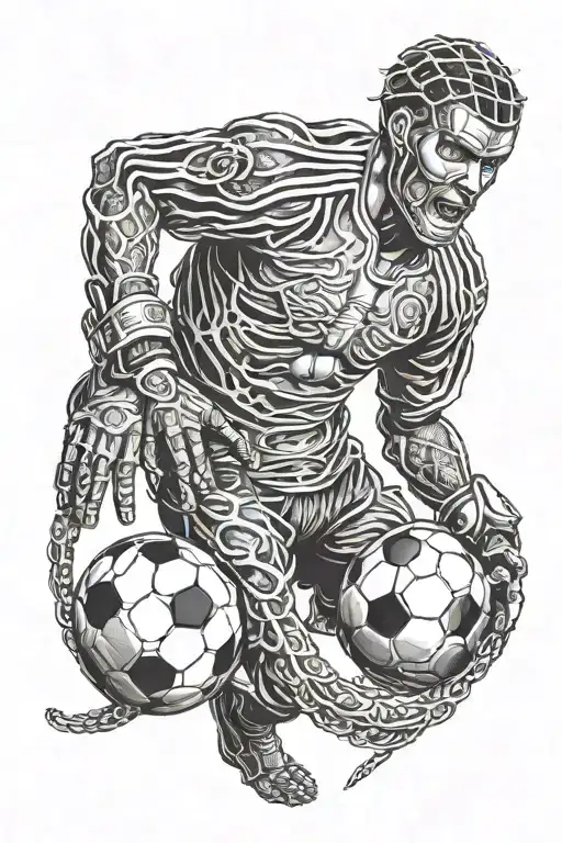 He's A Goalkeeper But His Arms Save The Ball Like An Octopus