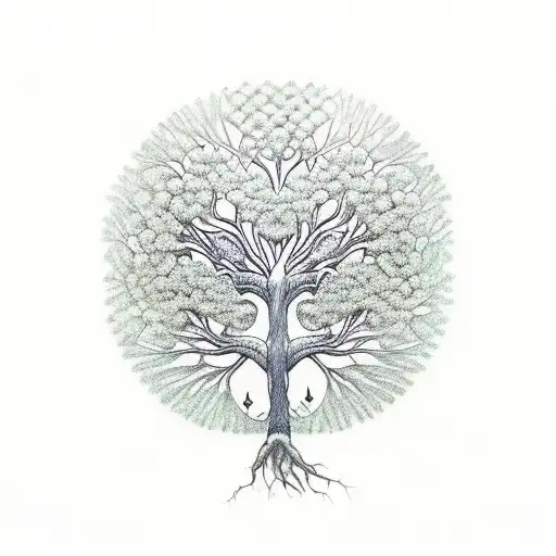 Woman Tree Of Life