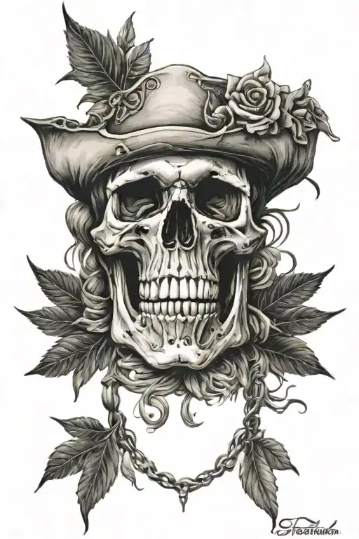 Skull Dead Man Tell No Tales