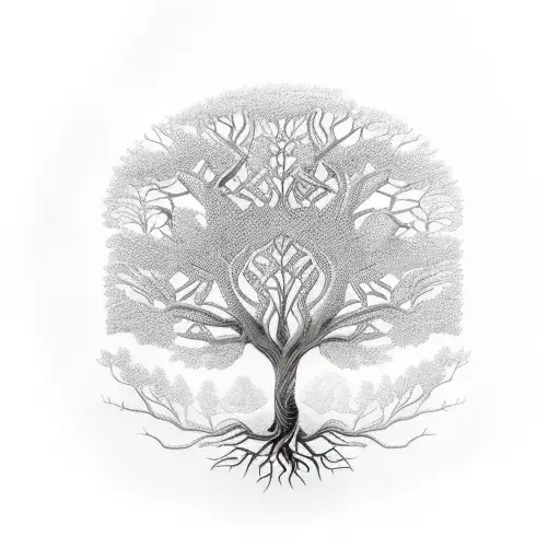 Tree Of Life Trunk Female Body