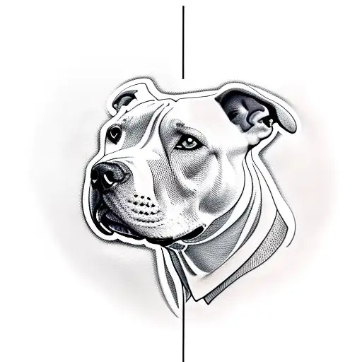 Pitbull Com Ornamentos