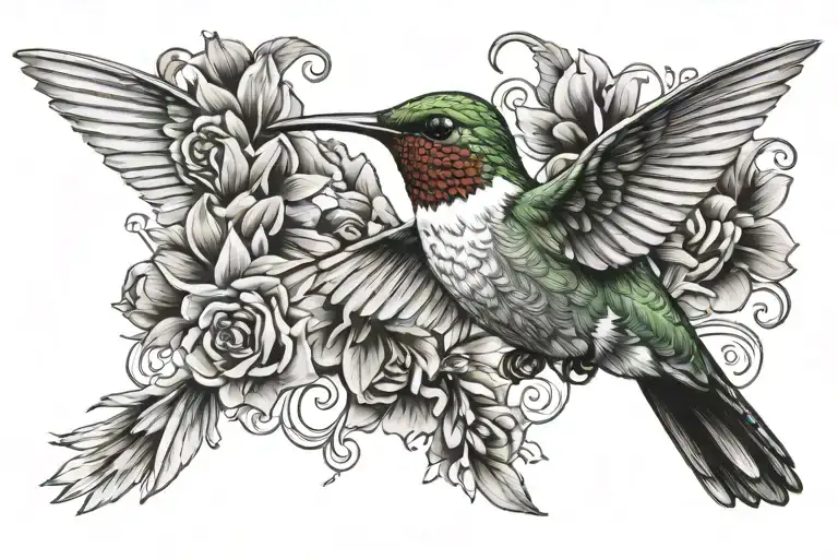 Hummingbird With Elvis Presely Theme