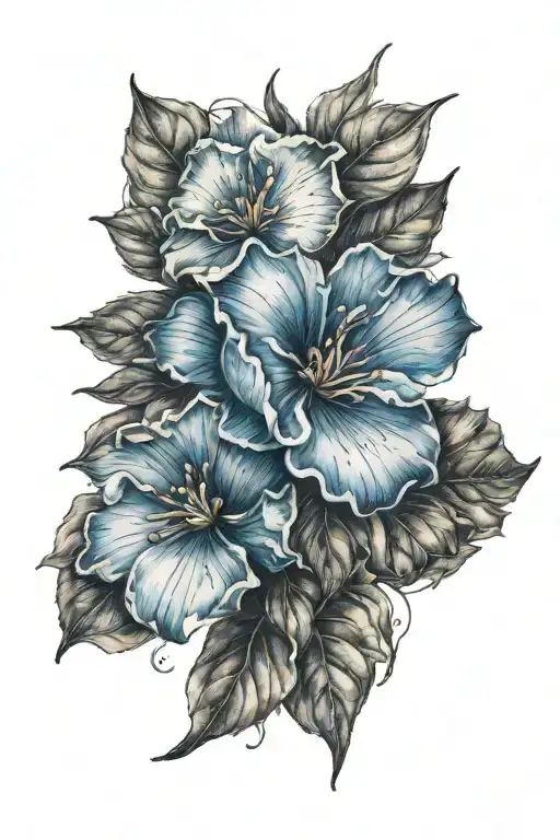 A Blue Flower