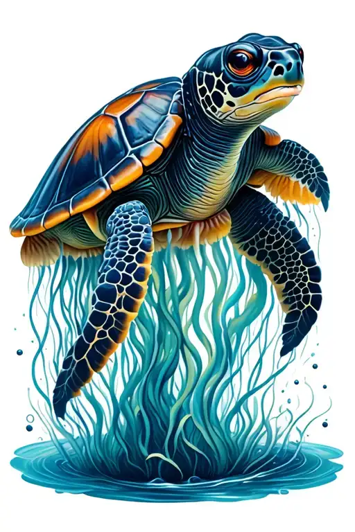 Turtle Jelly Fish