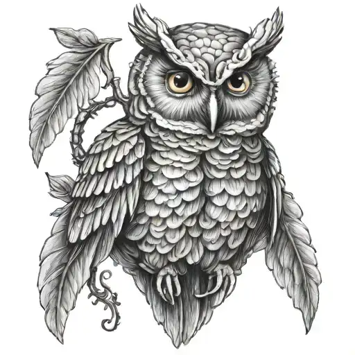 Athena Owl Snake Ancient Greek