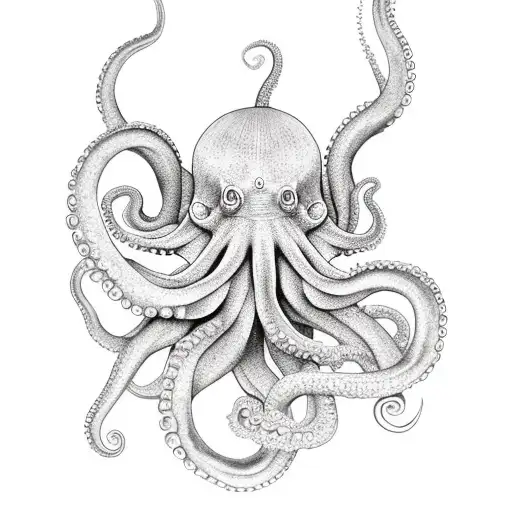 Octopus With Peruvian Culture