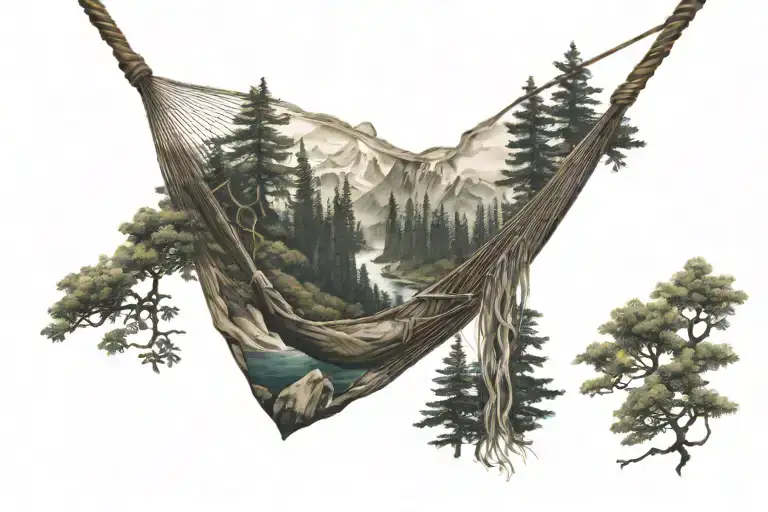 Mountain And River Mountain Hammock Forest