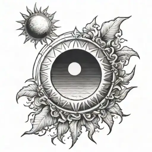 Basic Outline Of Sun Inside