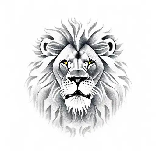 Lion With A Football