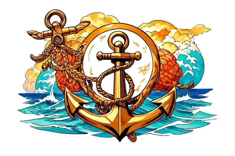 One Piece Anime And Anchor