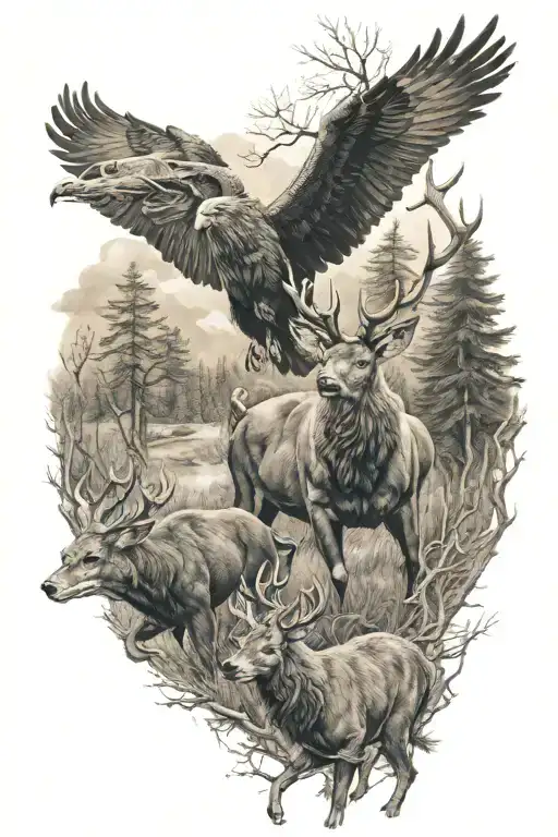 Hunting Scene