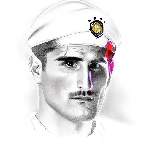 Mario Gomez In Germany Kit With All Of His Clubs