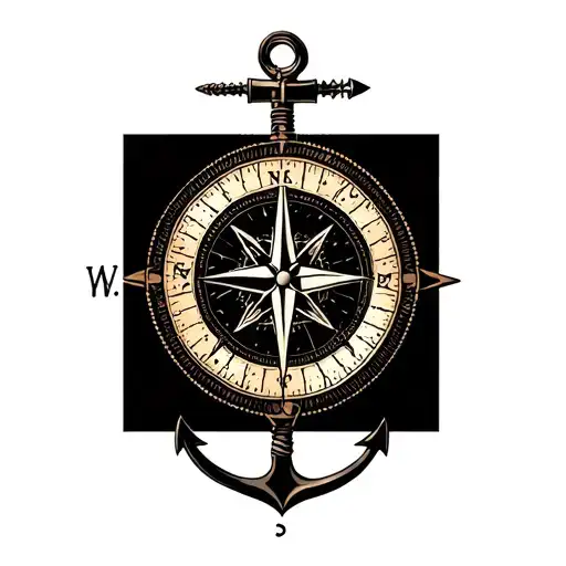 Compass And Anchor