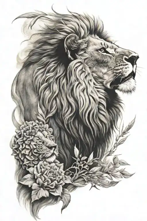 Lion For A Cover Up